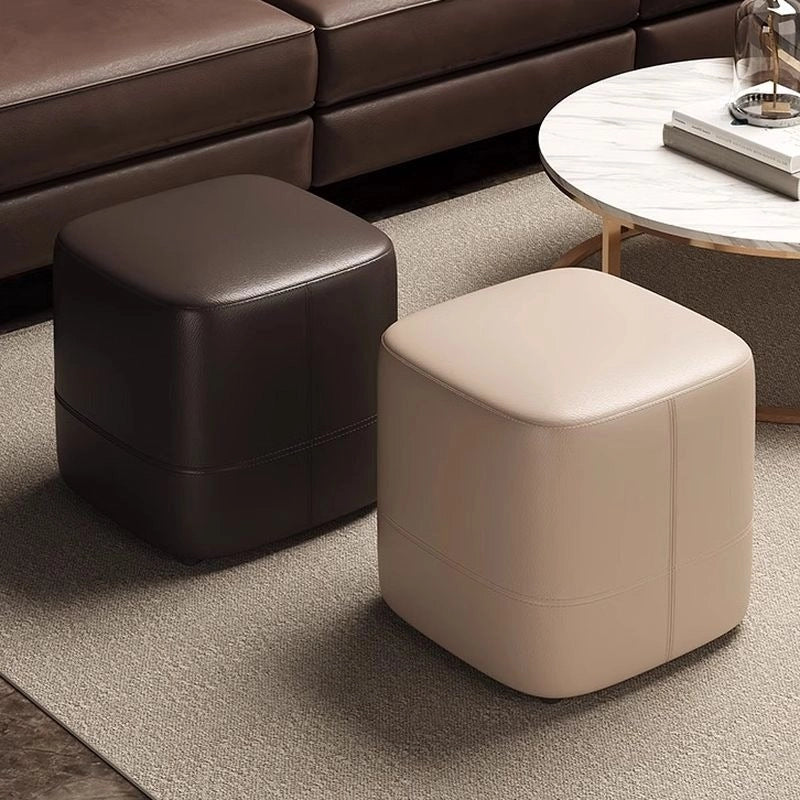 Designed for modern lifestyles, this ottoman seating unit can function as a casual seat, a footstool, or a chic accent near a coffee table.