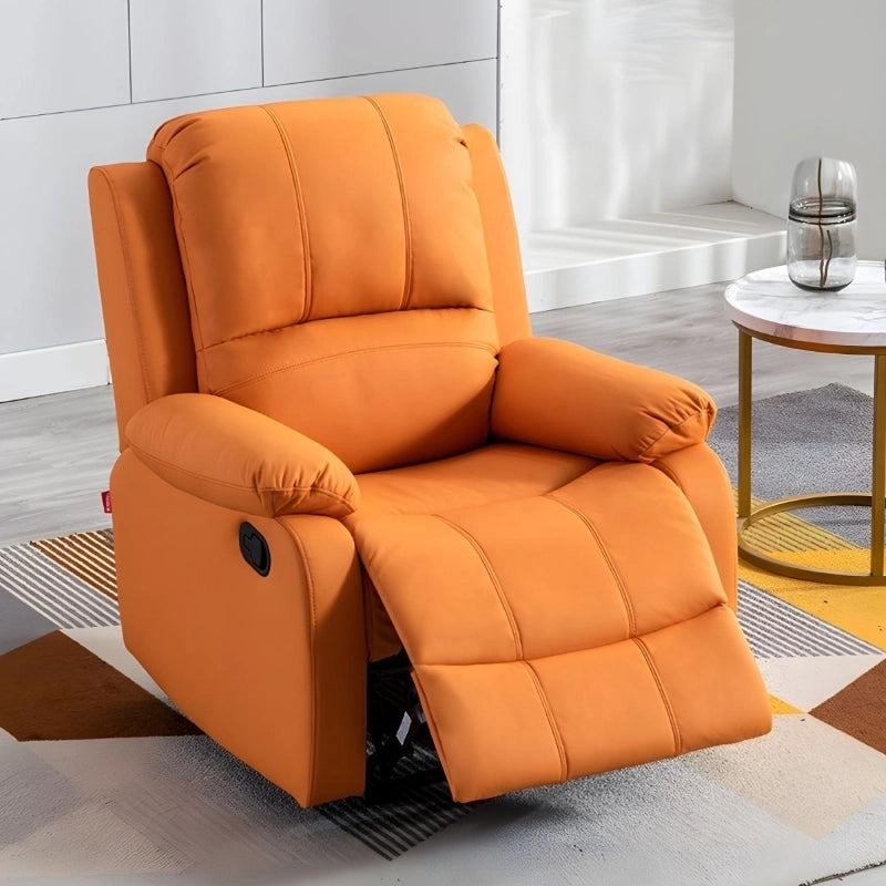 This manual recliner chair from Divanitalia offers a compact yet luxurious seating solution ideal for Indian homes