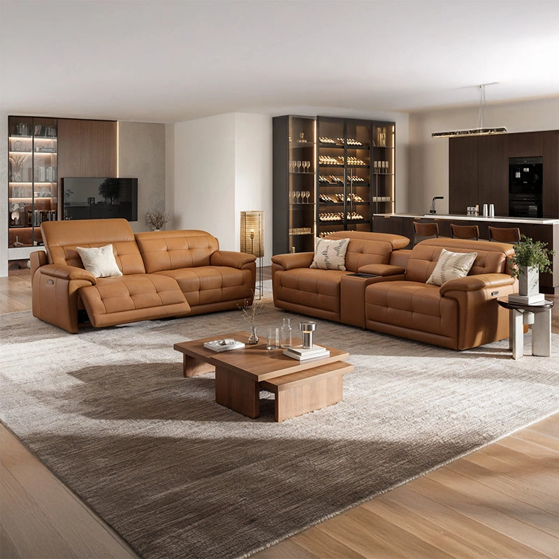 Smartly integrated with USB ports, wireless charging, and centre consoles with cup holders, these home cinema recliners offer the perfect blend of luxury and convenience. 