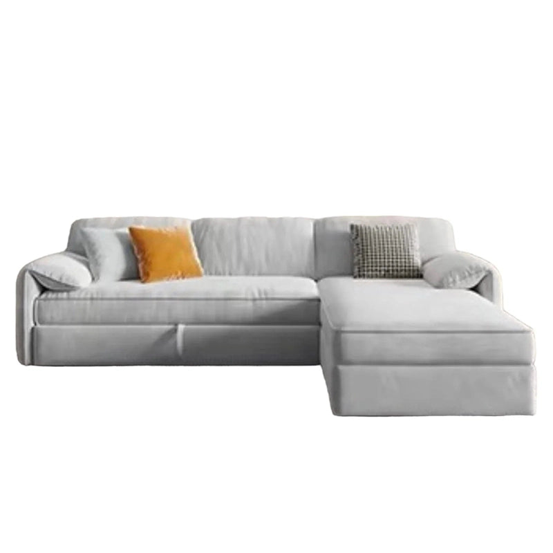 Crafted for modern homes, this convertible sofa bed combines a plush sofa bed couch with hidden storage and optional nesting ottoman, ideal for compact living, guest rooms, or everyday use.