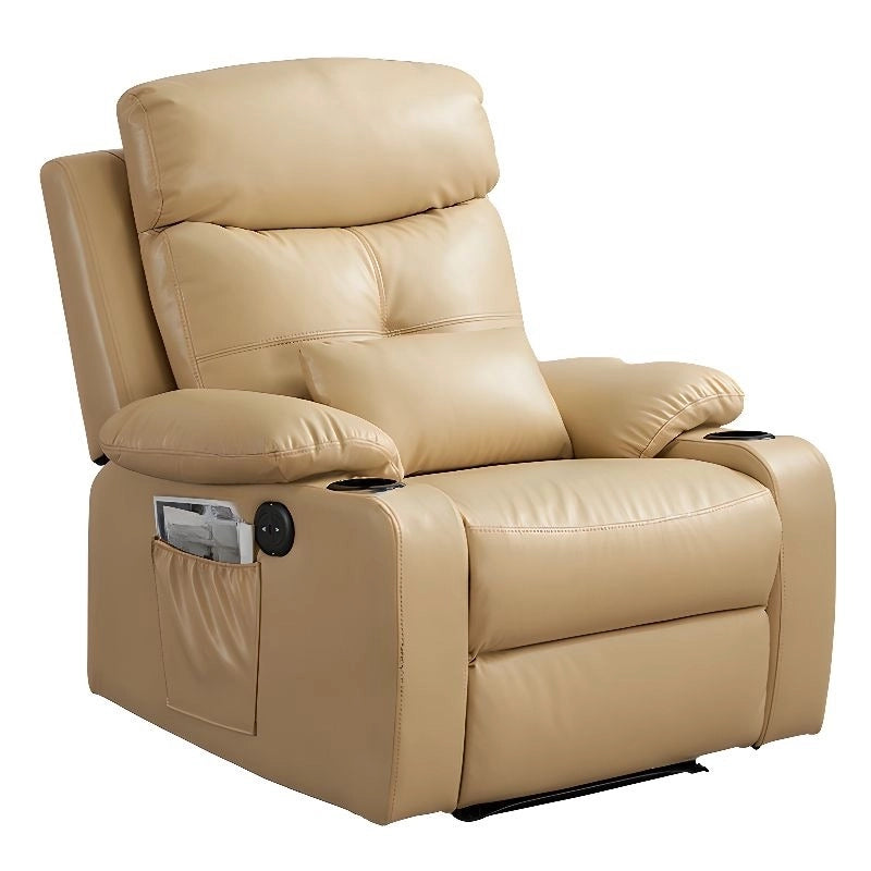 The Venice Recliner brings together bold American aesthetics and Indian engineering in a wide, overstuffed single-seater format
