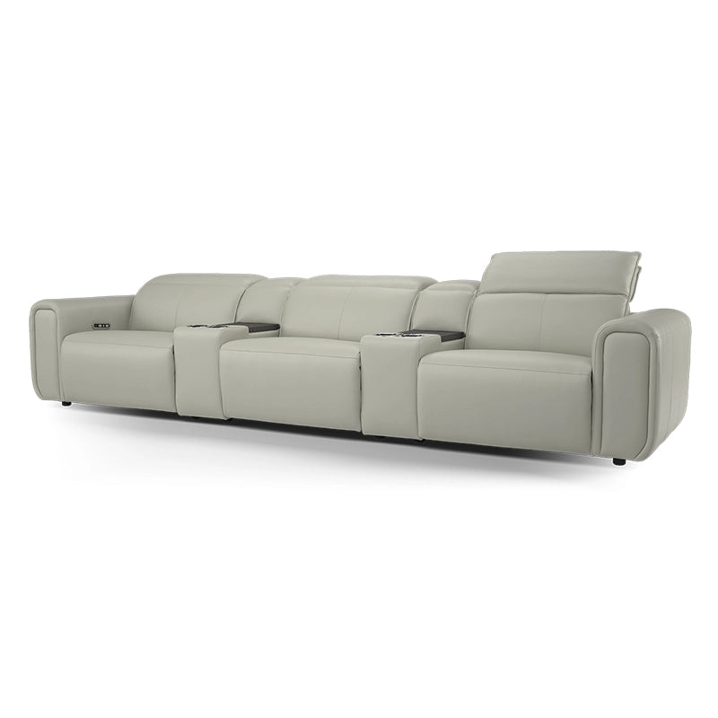 Available in both corner and straight-row formats, the seating combines the look of a luxury lounge with the engineering of a theater couch. 3 seater
