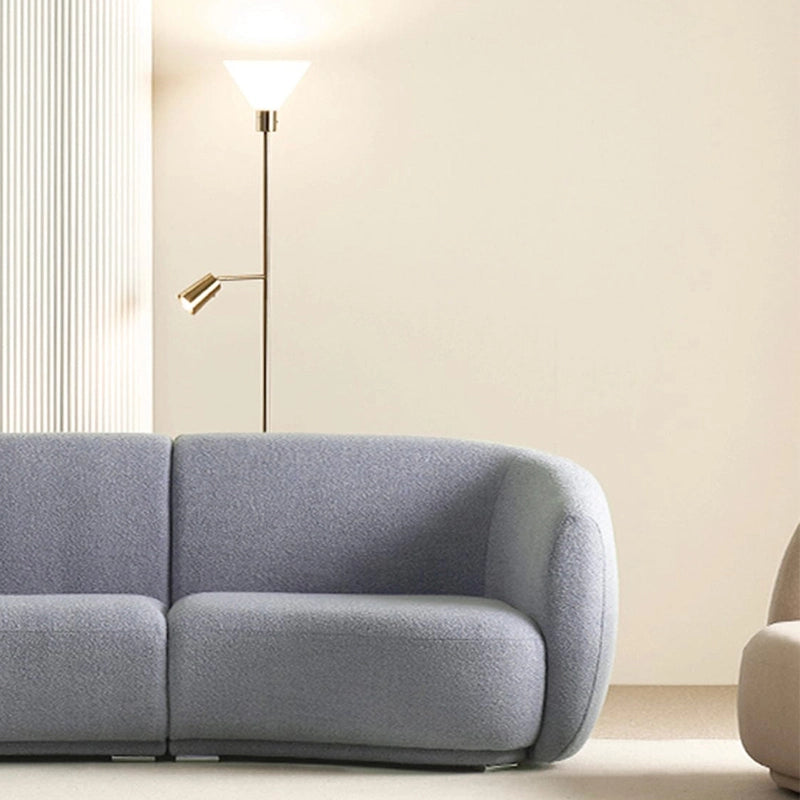 Discover the perfect blend of comfort and modern elegance with this sculptural l shape sofa set, designed to elevate your living room sofa set with its luxurious curves and plush fabric upholstery.