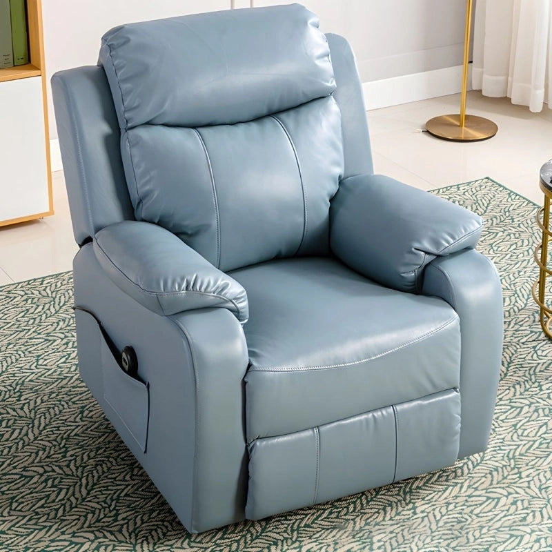 This recliner chair is ideal for media lounges and offers practical comfort with high visual appeal.