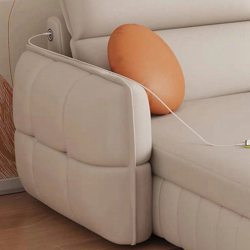 Whether you call it a sofa cum bed, sleeper sofa, or convertible couch bed, it meets daily needs as a couch or queen-sized bed.