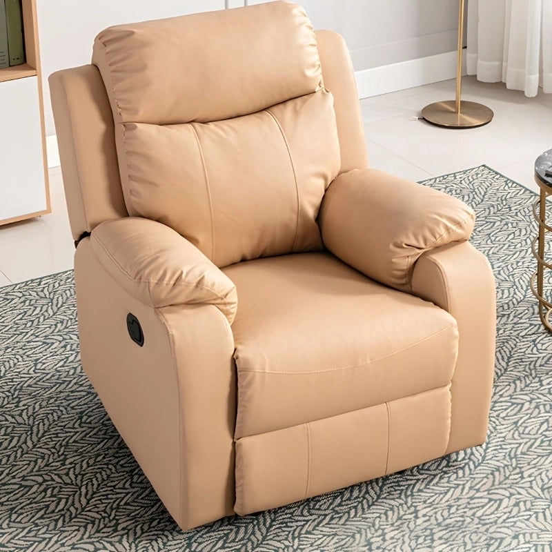 Bring luxurious comfort into your home with this overstuffed recliner chair, designed in a classic silhouette perfect for Indian living rooms and compact spaces.