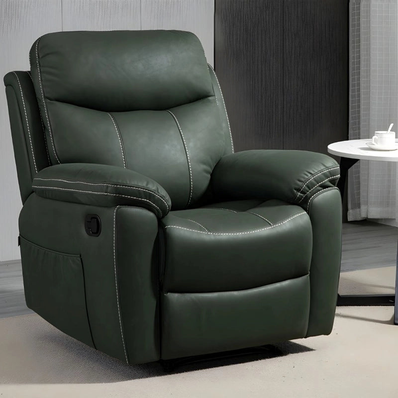 Transform your living space with this power-operated recliner chair that blends luxurious comfort with modern styling.