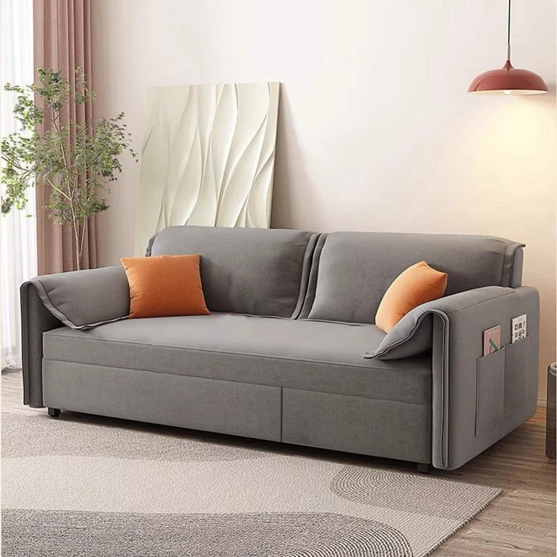 Whether used as a daily sleeper or occasional couch bed, it’s a versatile piece that functions as both a settee and modern sleeping solution.
