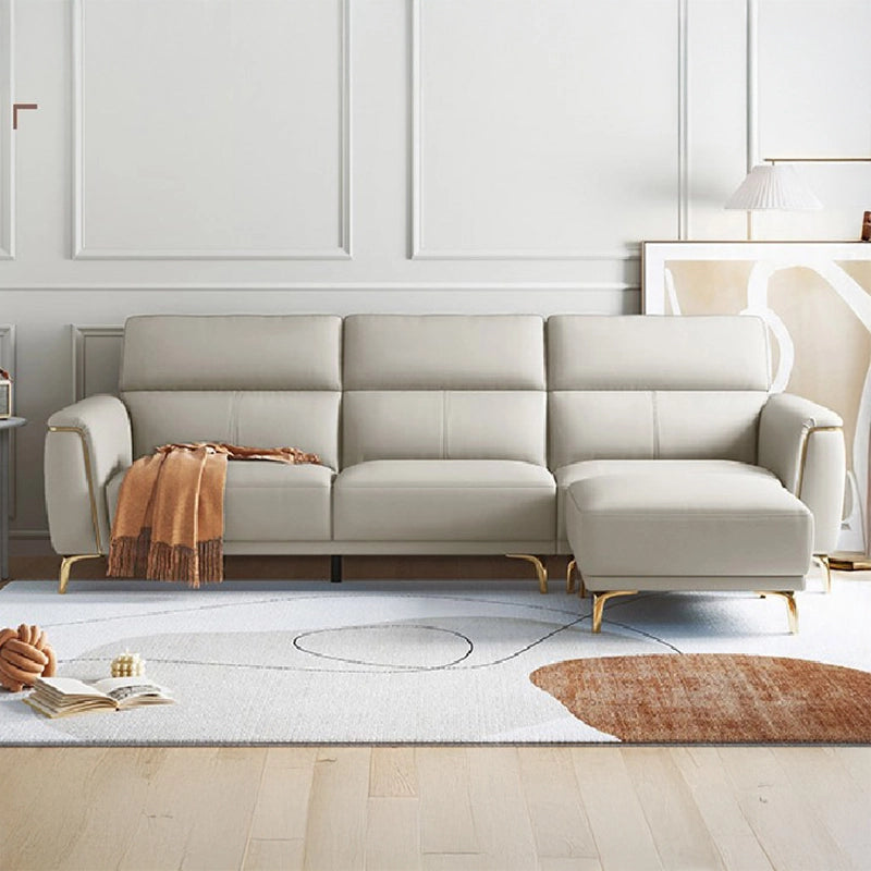 Whether you're searching for a luxury leather couch set or a sleek corner settee, this model suits your space effortlessly. 