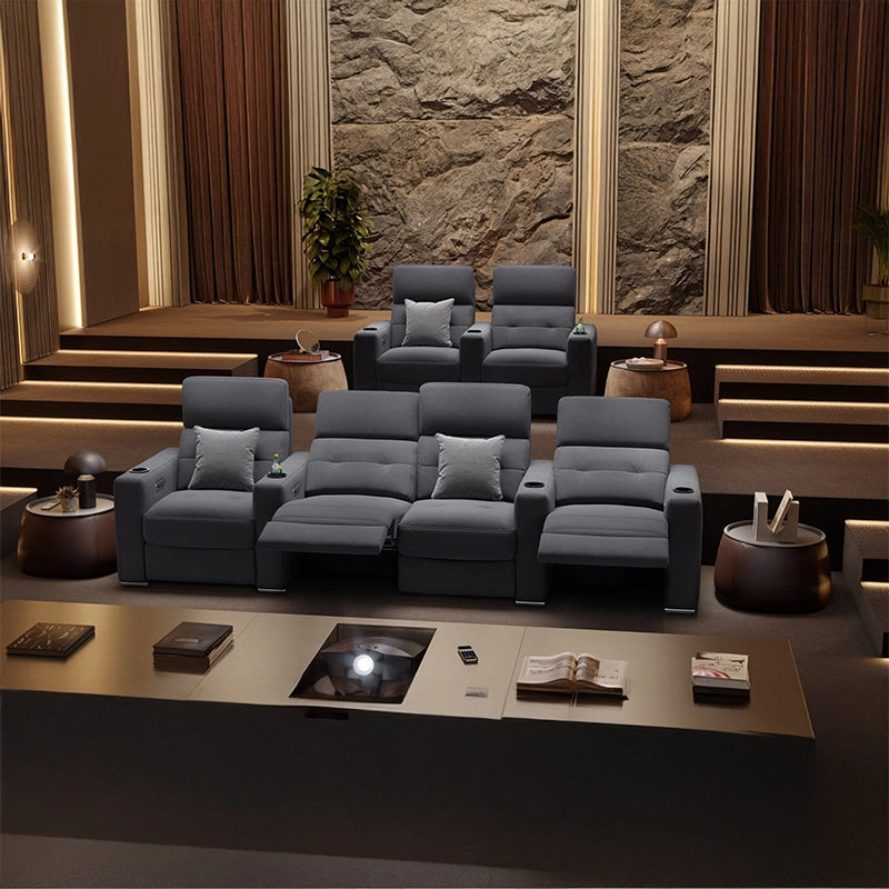 Choose from elegant finishes like charcoal to match your décor.