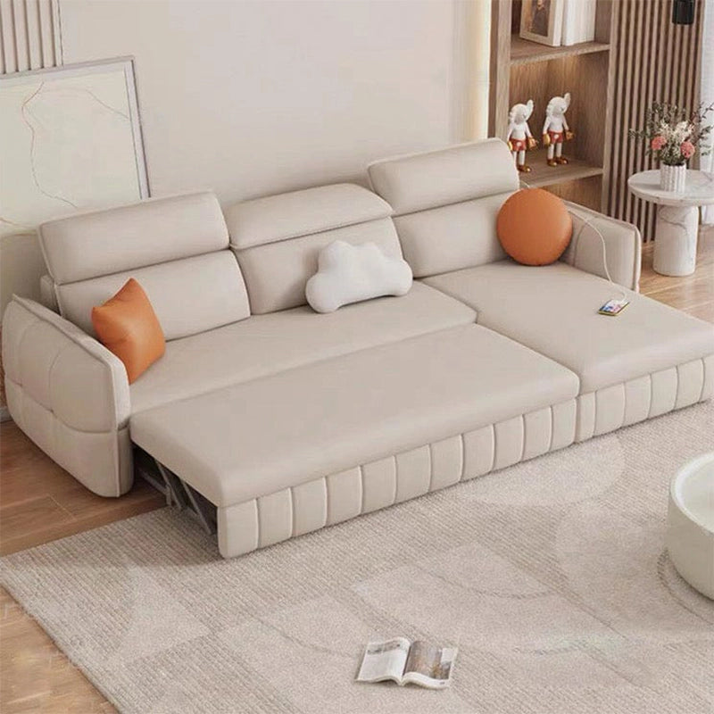 Featuring a smooth pull-out mechanism, this sleeper sofa transforms into a cozy couch bed in seconds—ideal for guests or compact apartments.