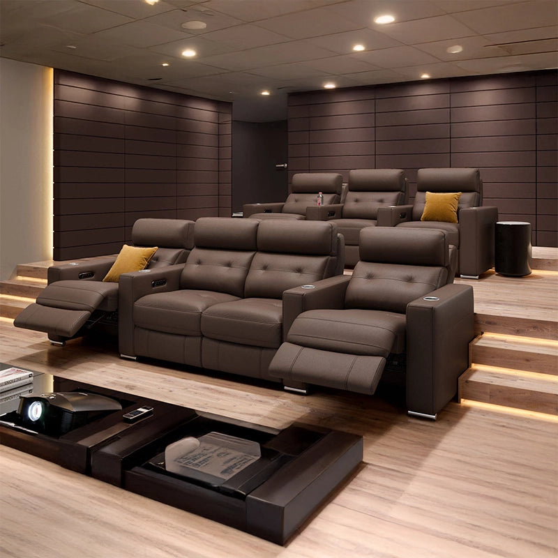 Ideal for home cinema seating, movie theater seats for home, and sofa home cinema setups, these home entertainment recliners deliver multiplex comfort right at home.