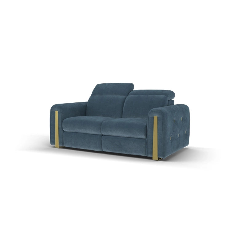 The power recline system offers smooth, button-operated movement, supporting everything from lounging to upright seating - 2 seater