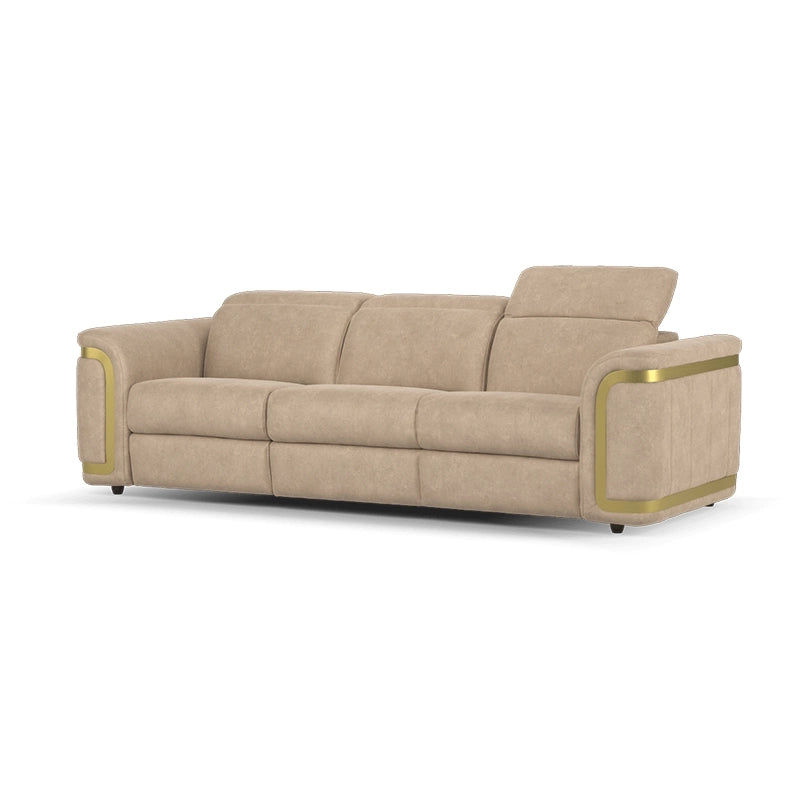 This reclining couch adapts to multiple layouts—from compact chairs and recliners to expansive sofa recliner formats - 3 seater