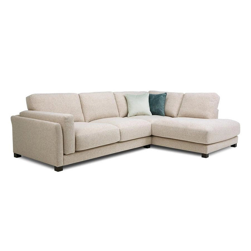 Broad arm modern sofa design – living room sofa set – fabric couch – L Shape 