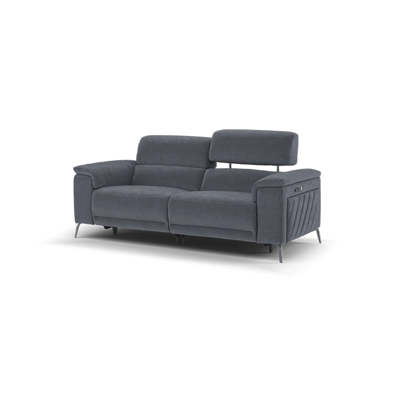 Upholstered in suede-finish microfiber or high-grade leatherette, and available in tones like charcoal it suits both compact apartments and spacious homes.