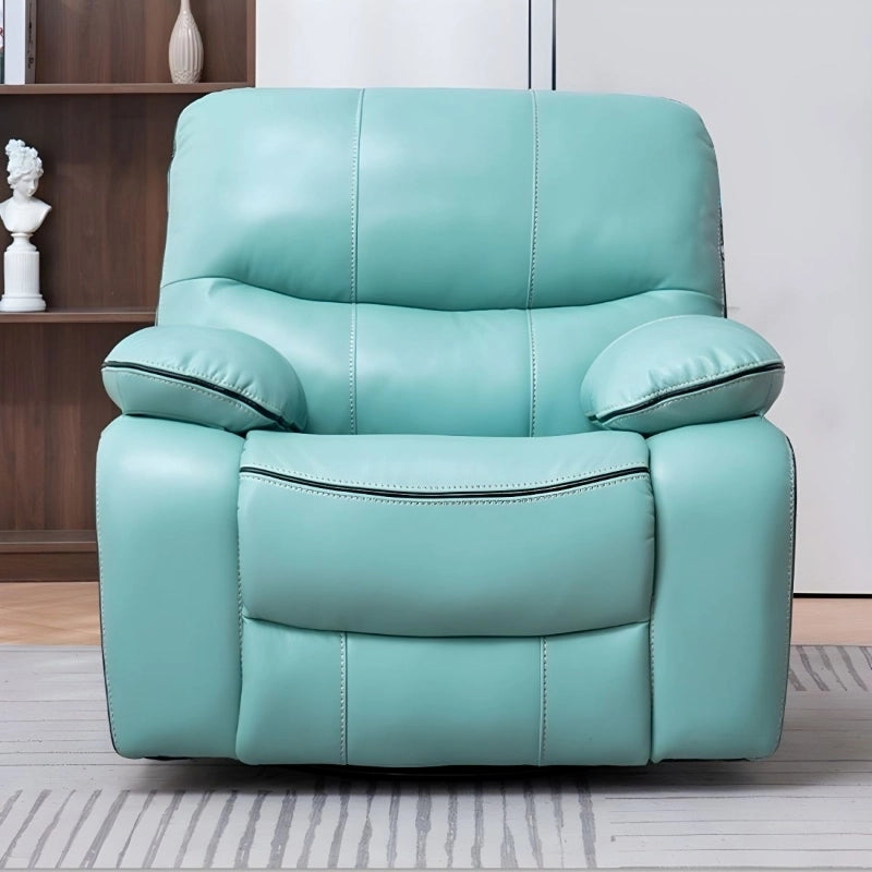 Overstuffed armrest side photo – Custom Built to Order, recliner chair, modern silhouette