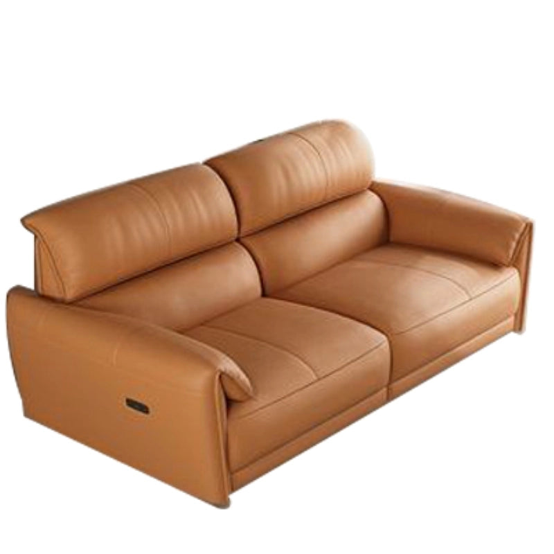 Segmented backrest and hidden legs – modern sofa design, contemporary sofa design