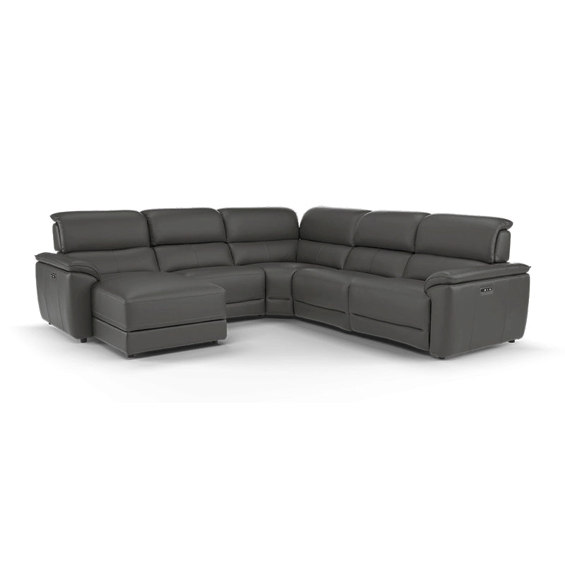 Crafted with termite-resistant neem wood and upholstered in Nova fabric, the reclining couch offers firm yet plush support, ideal for Indian living rooms.