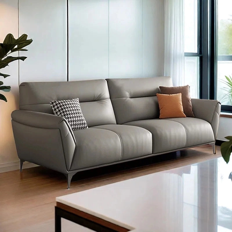 Contoured backrest and plush seating – luxury furniture store Bangalore and living room sofa set