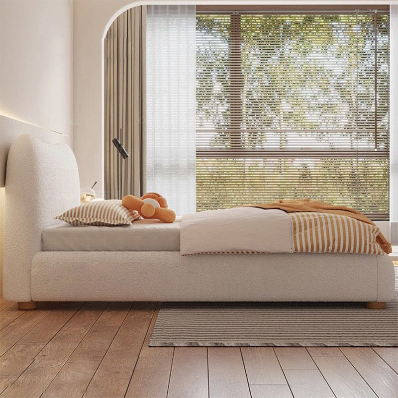 Hydraulic lift-up base with lined storage – new bed design, bed and cot