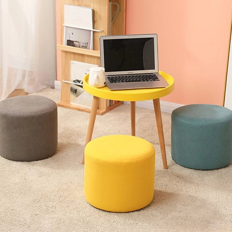  Upholstered in solid-colour Nova fabric—available in mint green, teal, yellow, and more—it adds a cheerful tone to any space
