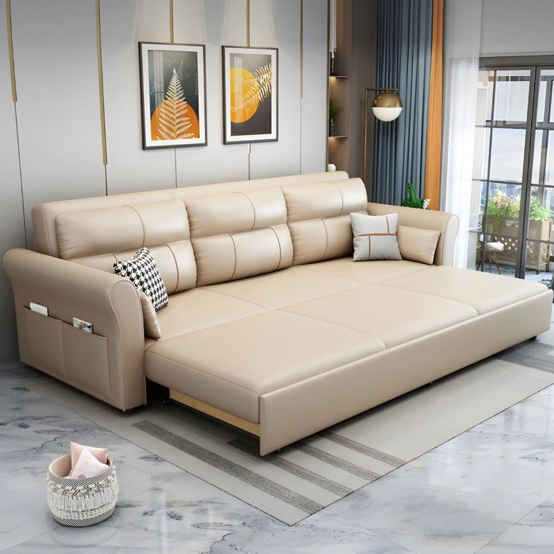 Backrest segment design image with sofa bed design and sofa cum bed build