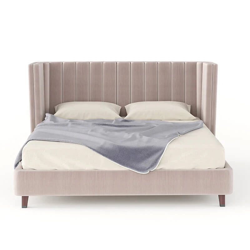 Tapered leg base bed frame featuring cot design and bed and cot structure