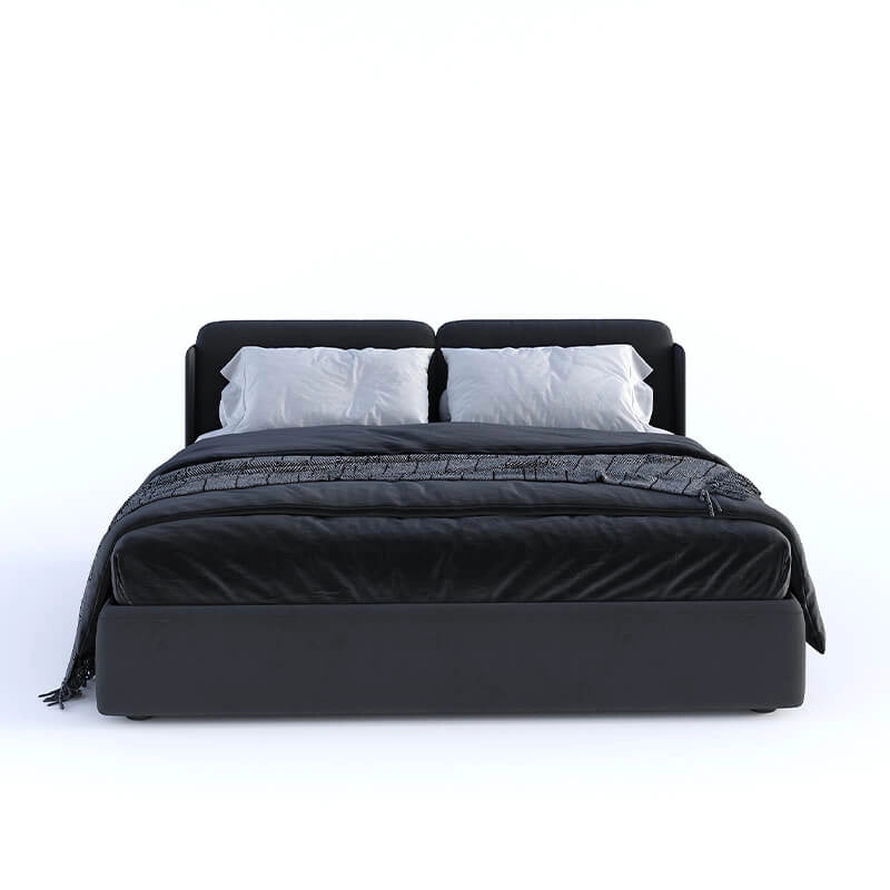 Clean platform base and storage bed frame with new bed design appeal
