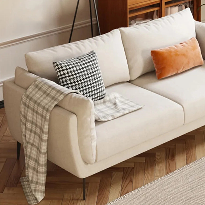 Contemporary styling with vertical seams, premium sofa + design sofa set + smooth fabric