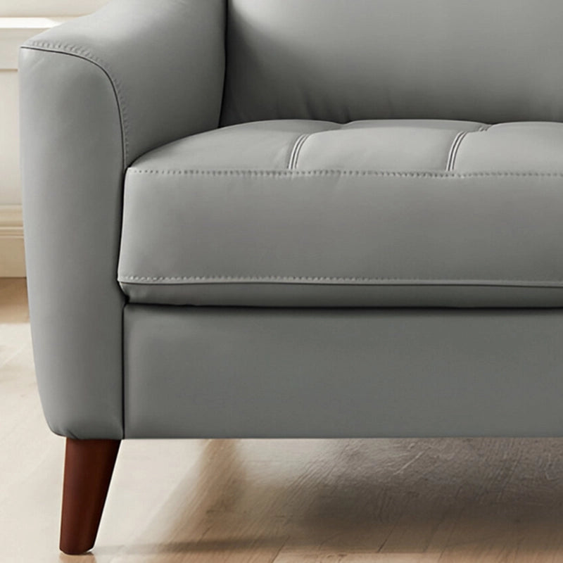 Its rectilinear shape with subtle curves suits minimalist and mid-century interiors alike. 