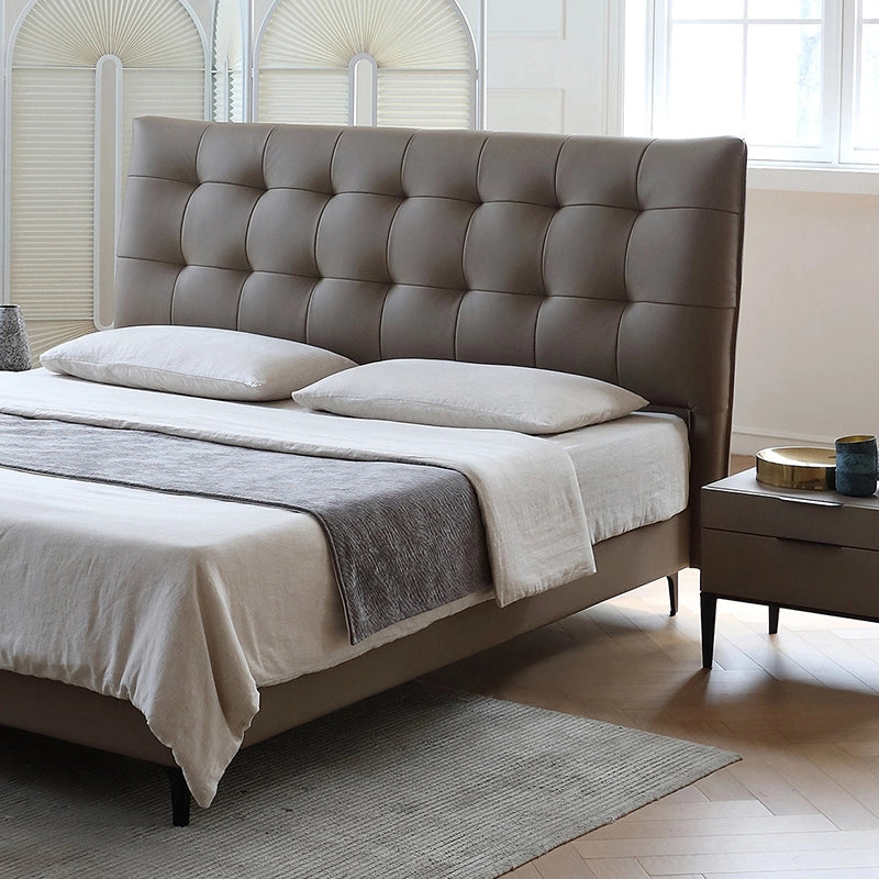 Hydraulic storage open view showing modern bed design and hydraulic bed utility