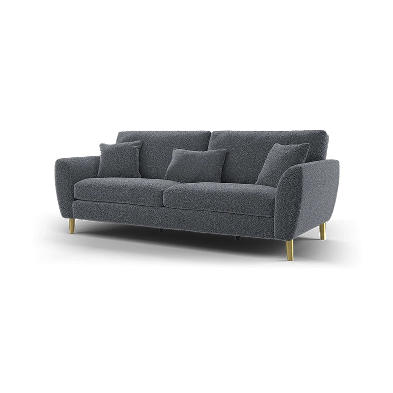 Its l shape profile fits perfectly into corner configurations, making it a great choice as a contemporary couch set or standalone l shaped sofa. 
