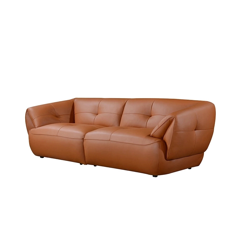 Plush seating closeup image with low legs, design of sofa and sofa set dizain

