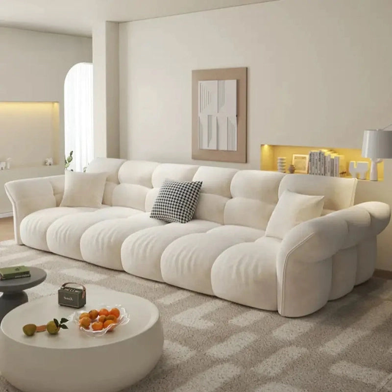 Deep-seated plush couch image with premium sofa and cloth sofa qualities
