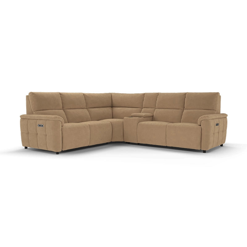 Available in 1-, 2-, or 3-seater and sectional layouts, these theater recliners for home integrate electric motion, sleek side panels, and USB ports.