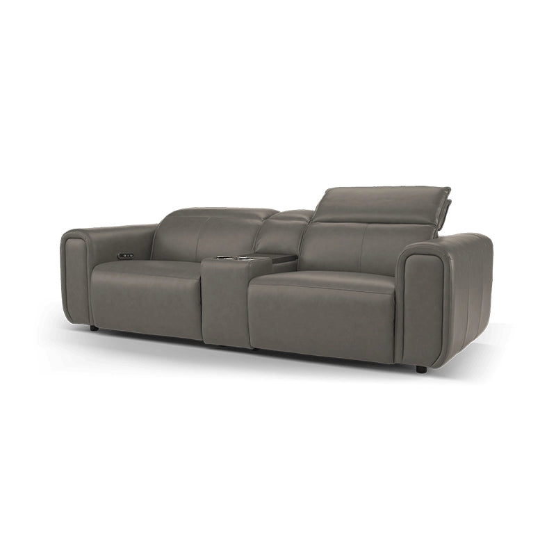 High-back electric recliner pics featuring theater seating couch and home theater chairs in taupe