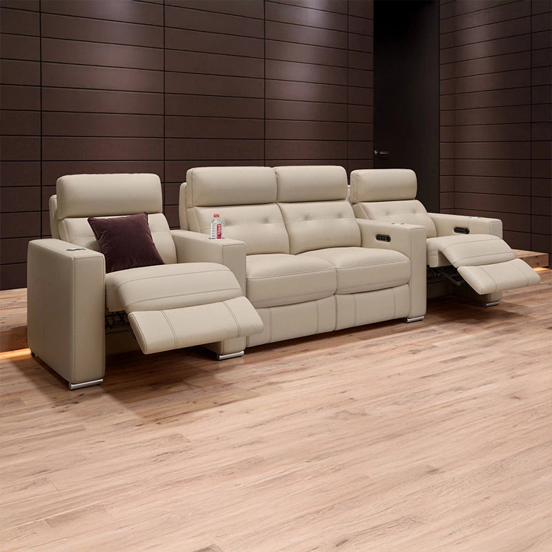 Crafted for discerning movie lovers, the Bluebell collection combines the elegance of a sofa with the precision of home cinema recliner engineering