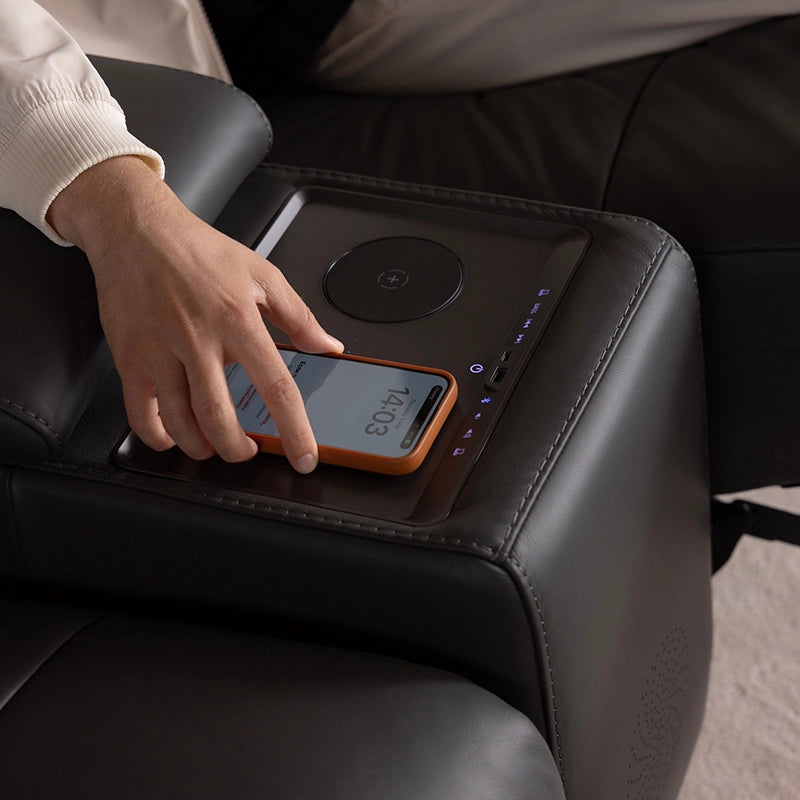 Whether you're seeking movie theater seats for home, a sleek home entertainment couch, or stylish home cinema recliners, this theater sofa seating solution offers immersive comfort