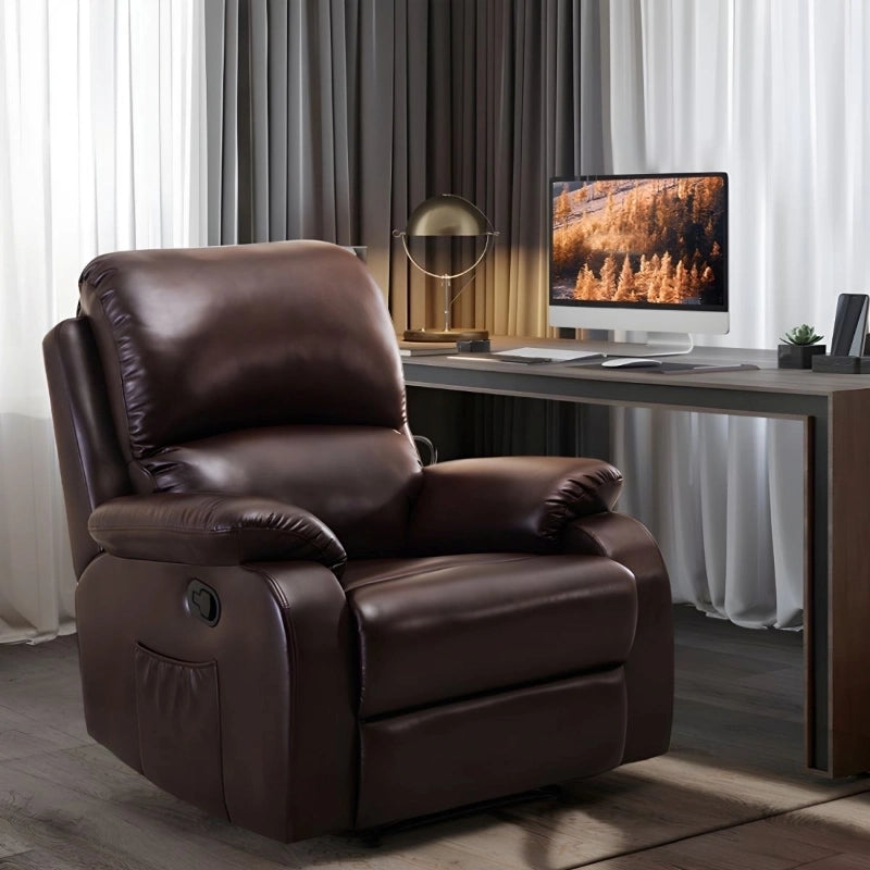 Designed with a deep-seated glider frame and padded chaise leg support, the Sicily is a recliner chair that epitomises home comfort
