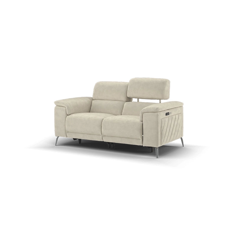 Crafted with a modern silhouette and slim metal legs, the Seville recliner couch blends European design with everyday Indian comfort.